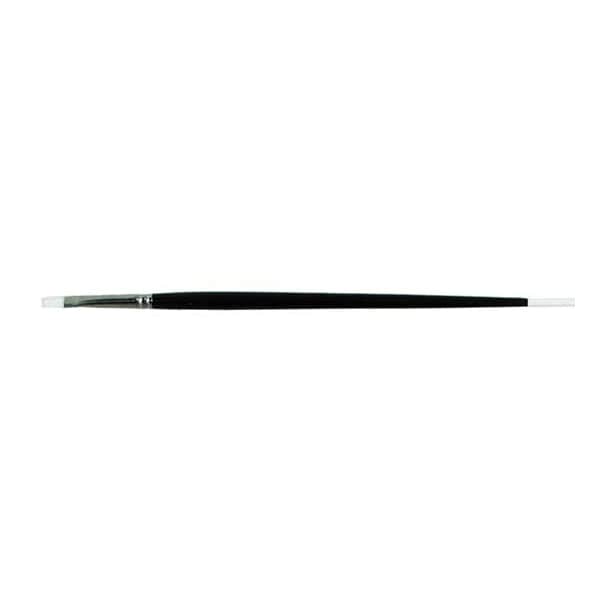 Size 2 Taklon Flat Artist Brush, PK12
